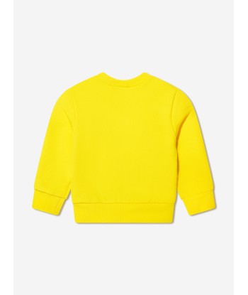 Dsquared2 Baby Icon Sweatshirt In Yellow suggérées chez