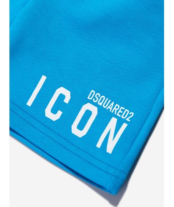 Dsquared2 Kids Icon Shorts In Blue prix pour 