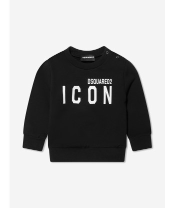 Dsquared2 Baby Icon Sweatshirt In Black l'achat 