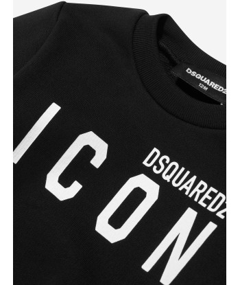 Dsquared2 Baby Icon Sweatshirt In Black l'achat 