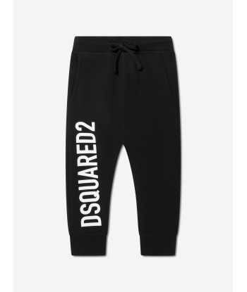 Dsquared2 Kids Logo Pants In Black vente chaude votre 