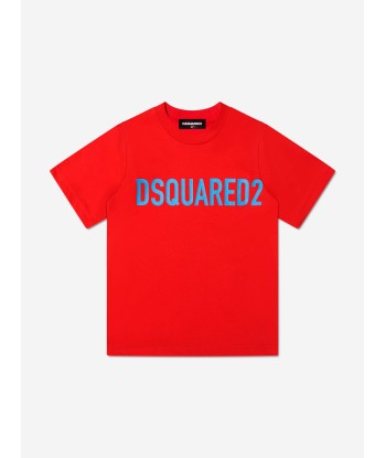 Dsquared2 Kids Logo T-Shirt In Red store