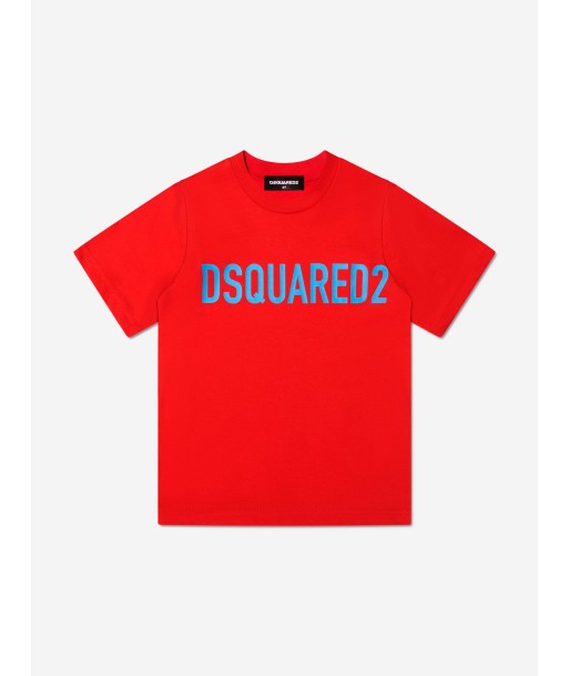 Dsquared2 Kids Logo T-Shirt In Red store