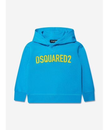 Dsquared2 Kids Logo Sweatshirt In Blue solde