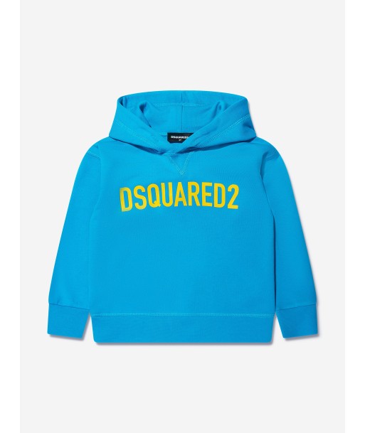 Dsquared2 Kids Logo Sweatshirt In Blue solde