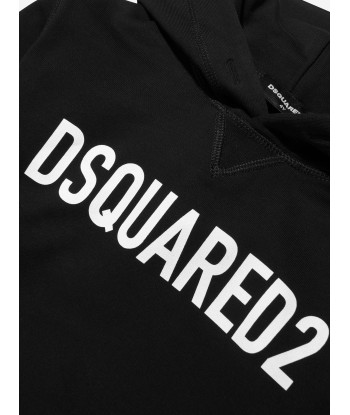 Dsquared2 Kids Logo Sweatshirt In Black s'inspire de l'anatomie humaine