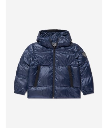 EA7 Emporio Armani Boys Eco Down Shield Mountain Jacket Véritable concentré