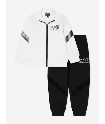 EA7 Emporio Armani Boys Logo Print Tracksuit pour bénéficier 