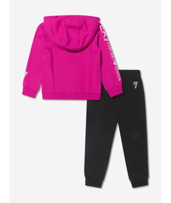 EA7 Emporio Armani Girls Logo Print Tracksuit le des métaux précieux