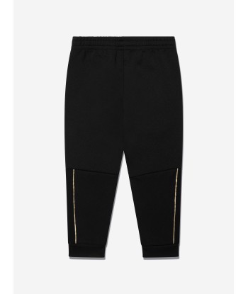 EA7 Emporio Armani Boys Train Gold Label Joggers in Black shop