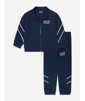 EA7 Emporio Armani Boys Train Logo Tracksuit in Navy prix pour 