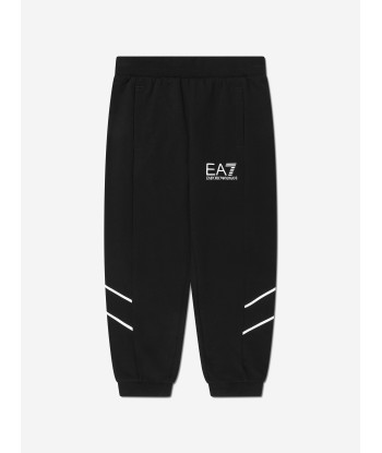 EA7 Emporio Armani Boys Train Logo Tracksuit in Black store