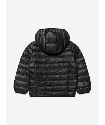 EA7 Emporio Armani Boys Down Padded Lightweight Jacket in Black hantent personnes