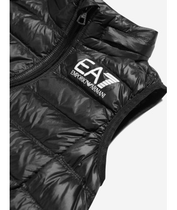 EA7 Emporio Armani Boys Core ID Down Padded Gilet in Black français