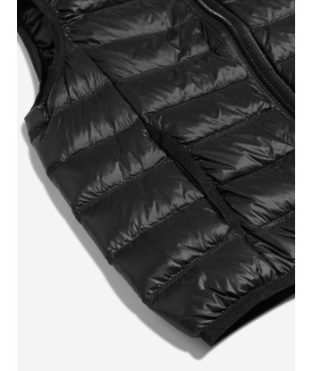 EA7 Emporio Armani Boys Core ID Down Padded Gilet in Black français