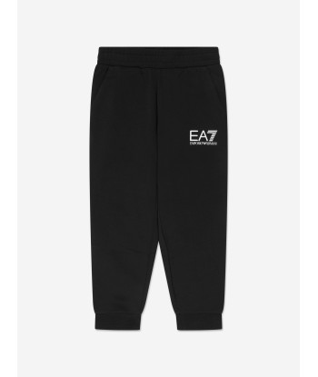 EA7 Emporio Armani Boys Train Core ID Tracksuit in Black solde