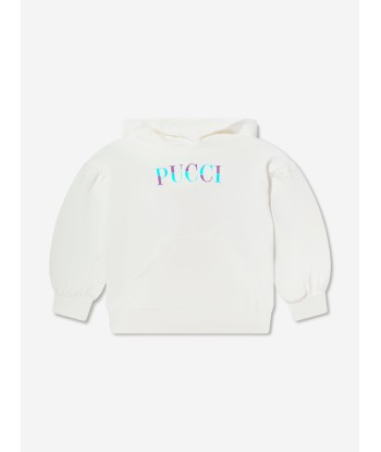 Pucci Girls Iridescent Logo Hoodie online