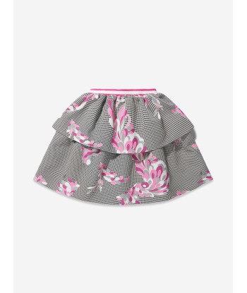 Pucci Girls Patterned Tiered Skirt le concept de la Pate a emporter 