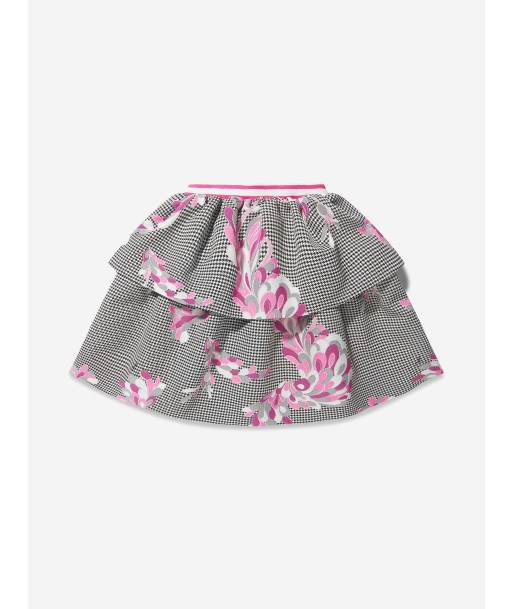 Pucci Girls Patterned Tiered Skirt le concept de la Pate a emporter 