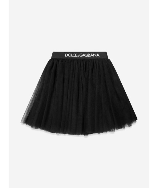 Dolce & Gabbana Girls Tulle Skirt in Black plus qu'un jeu 