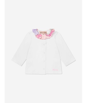 Pucci Baby Girls Marmo Blouse in White vente chaude votre 