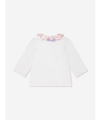 Pucci Baby Girls Marmo Blouse in White vente chaude votre 