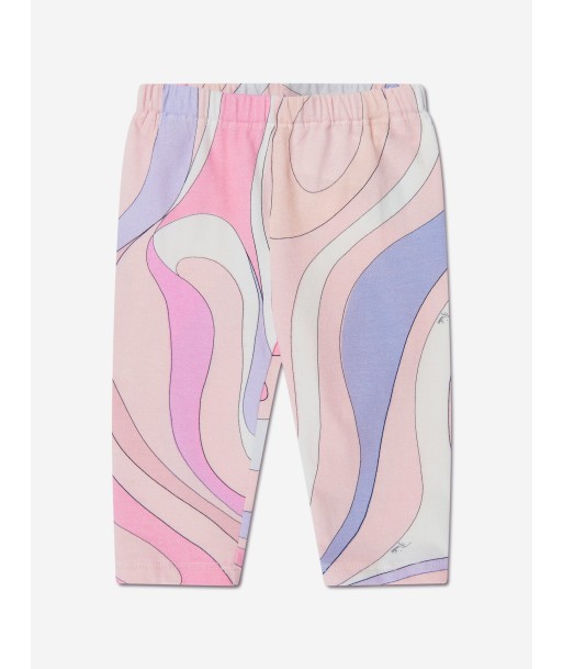 Pucci Baby Girls Marmo Print Leggings in Pink suggérées chez