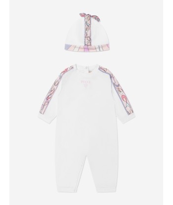 Pucci Baby Girls Babygrow Gift Set in White sélection de produits