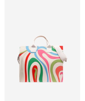 Pucci Baby Girls Marmo Print Changing Bag in Multicolour Dans la société mordern