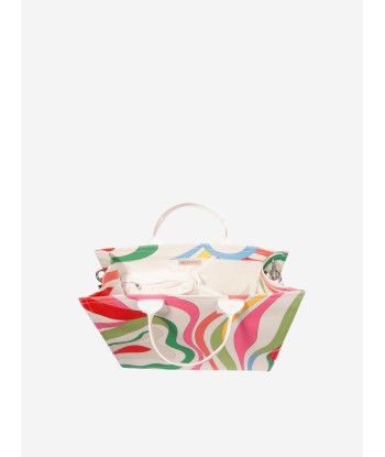 Pucci Baby Girls Marmo Print Changing Bag in Multicolour Dans la société mordern