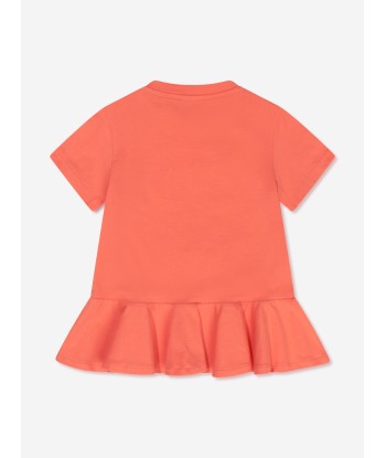 Pucci Baby Girls Logo Jersey Dress in Orange la chaussure