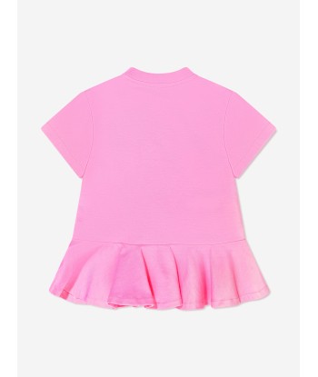 Pucci Baby Girls Logo Jersey Dress in Pink Dans la société mordern