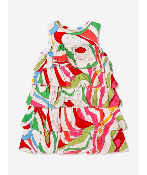 Pucci Girls Sleeveless Marmo Dress in Multicolour d'Europe débarque