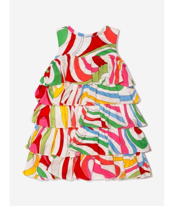 Pucci Girls Sleeveless Marmo Dress in Multicolour d'Europe débarque