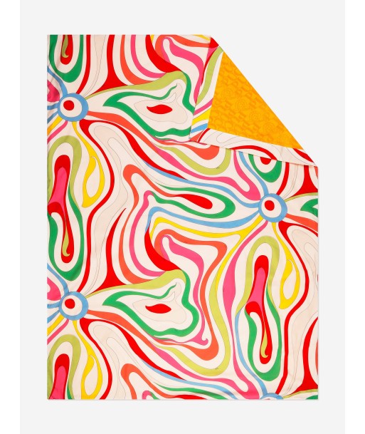 Pucci Girls Marmo Print Towel in Yellow en stock