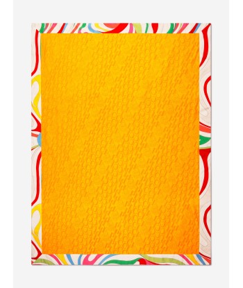 Pucci Girls Marmo Print Towel in Yellow en stock