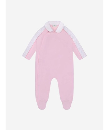 Fendi Baby Girls Babygrow Gift Set in Pink offre 