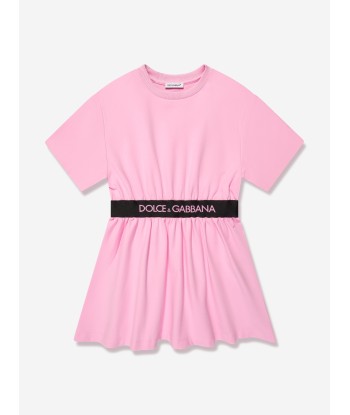 Dolce & Gabbana Girls T-Shirt Dress in Pink 2024