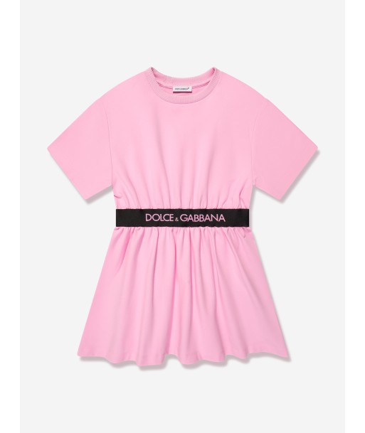 Dolce & Gabbana Girls T-Shirt Dress in Pink 2024