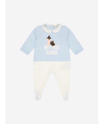 Fendi Fendi Boys Cotton Babygrow Gift Set Le MVP de beaucoup