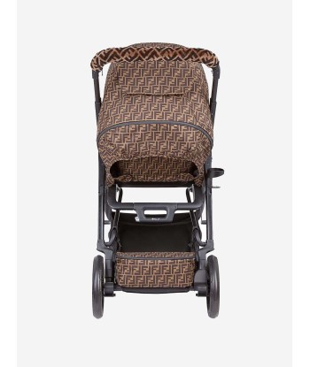 Fendi Baby FF Logo Stroller in Brown online