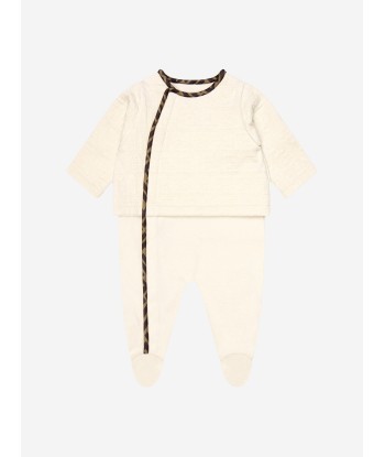 Fendi Baby Gift Set (3 Piece) in Beige est présent 