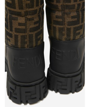 Fendi Kids FF Logo Snow Boots vous aussi creer 