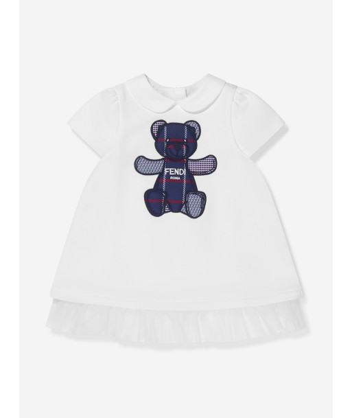 Fendi Baby Girls Teddy Bear Dress les ligaments