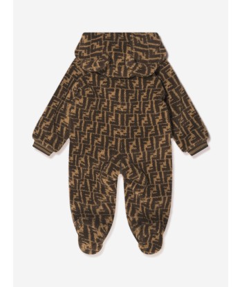 Fendi Baby Wool Logo Bear Coverall les ctes