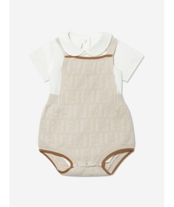 Fendi Baby Bodysuit And Romper Set en stock