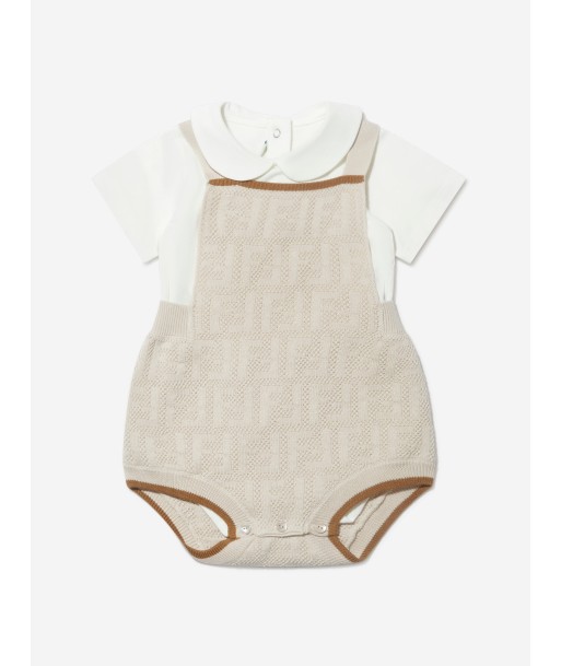 Fendi Baby Bodysuit And Romper Set en stock