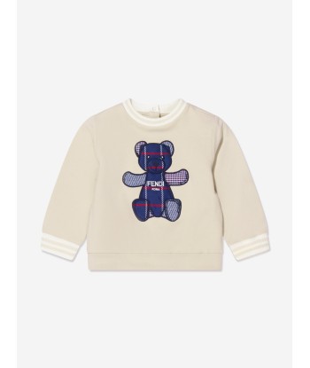 Fendi Baby Teddy Bear Sweatshirt la colonne vertébrale