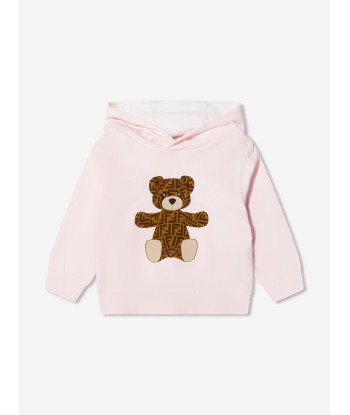 Fendi Baby Girls Teddy Bear Hoodie Venez découvrir notre 