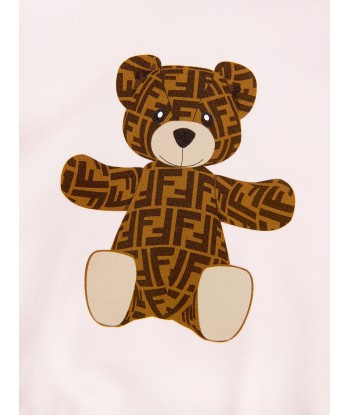 Fendi Baby Girls Teddy Bear Hoodie Venez découvrir notre 